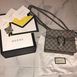 SOLD ! Gucci Dionysus Supreme Mini